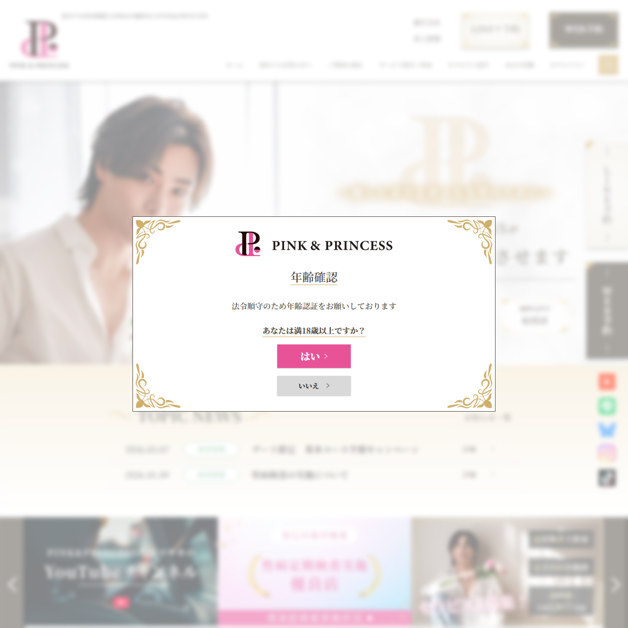 PINK&PRINCESSのイメージ