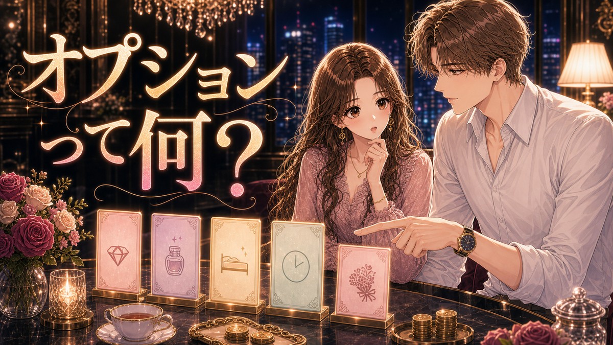 女性用風俗のオプションとは？追加料金と頼み方の基本